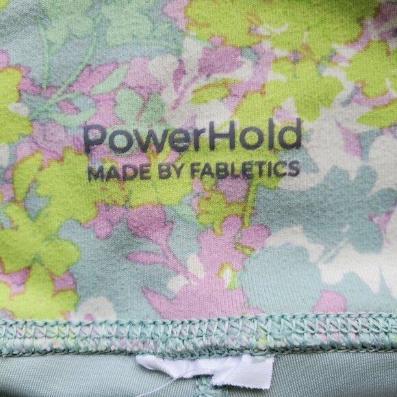 Fabletics Power Hold High Waisted 7/8 Length Bright Pastel Floral pocket XS - Picture 8 of 15